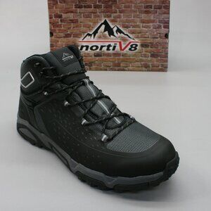 NortiV8 Men's Black Hiking Boots